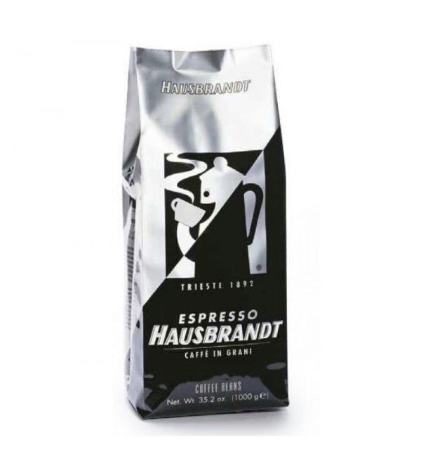 פולי קפה HAUSBRANDT TRIESTE פולי קפה ערביקה (70%) רובוסטה (30%) HAUSBRANDT TRIESTE